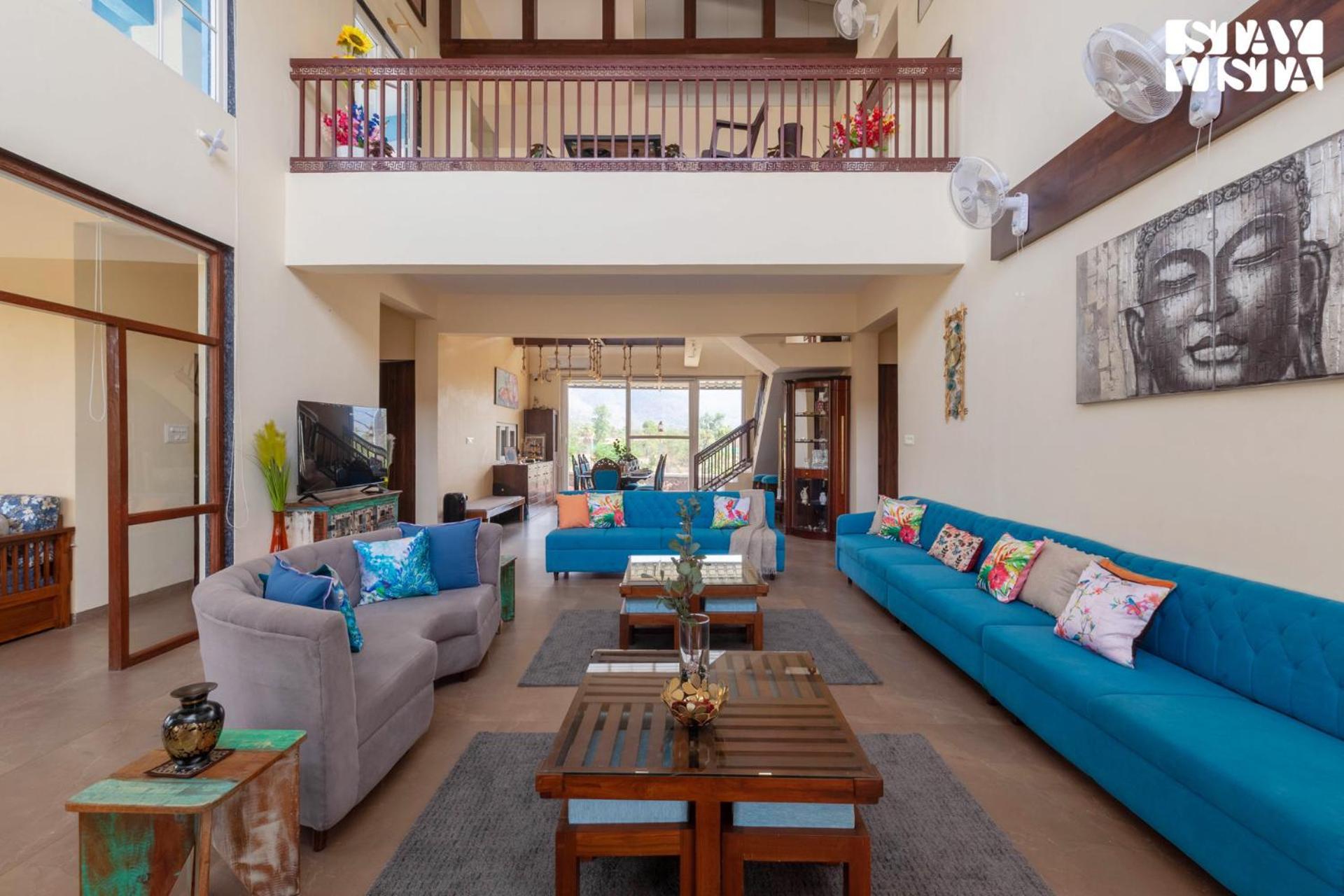 Stayvista'S Hillside Meadows - Mountainside Retreat With Farm View, Pool & Deck, Lawn & Gazebo Chinchavli Exterior foto