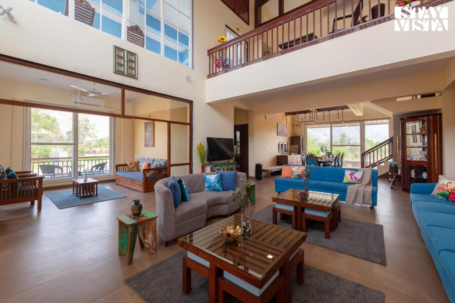 Stayvista'S Hillside Meadows - Mountainside Retreat With Farm View, Pool & Deck, Lawn & Gazebo Chinchavli Exterior foto